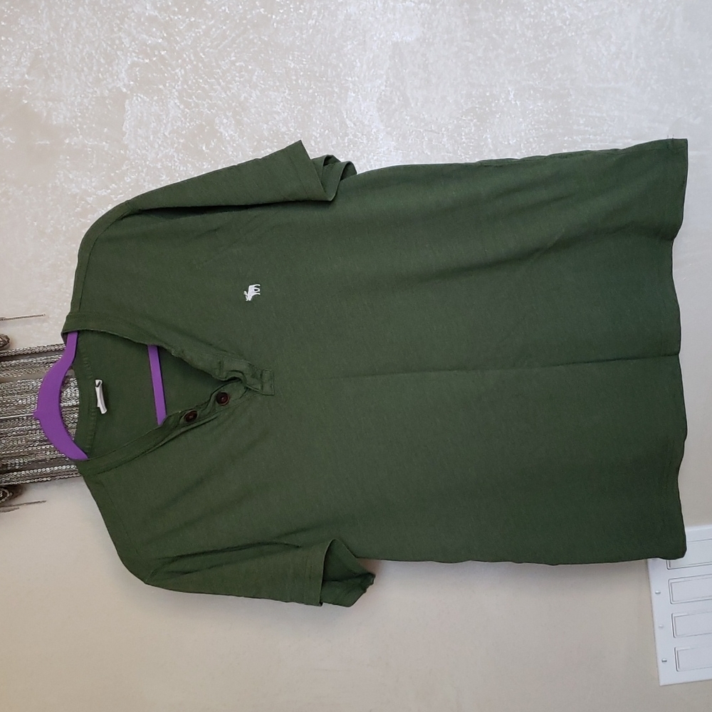 ABERCROMBIE FITCH green tee L